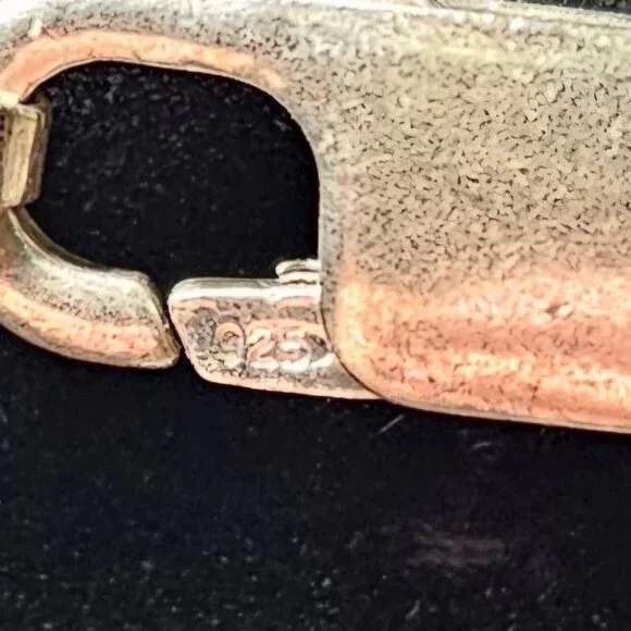 Solid 925 Italy Diamond Cut Curb Chain 20” 44g Heavy Sterling Silver 6.5mm - Picture 5 of 12